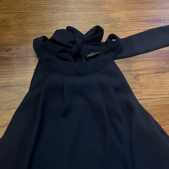 Navy Halter Top - Picture 2 of 3